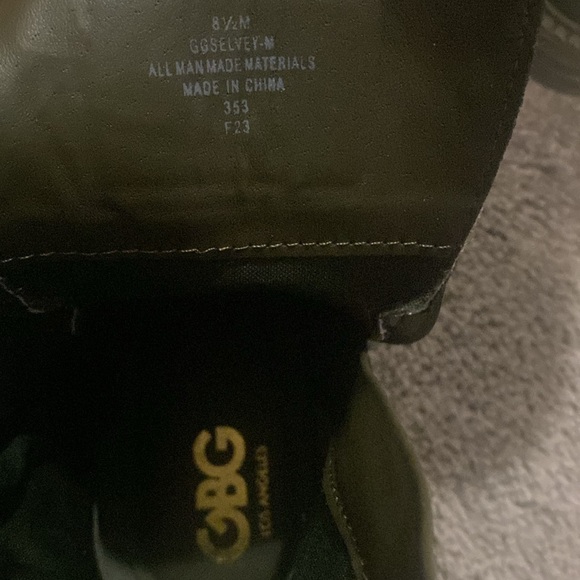 Olive short boots - Picture 8 of 8